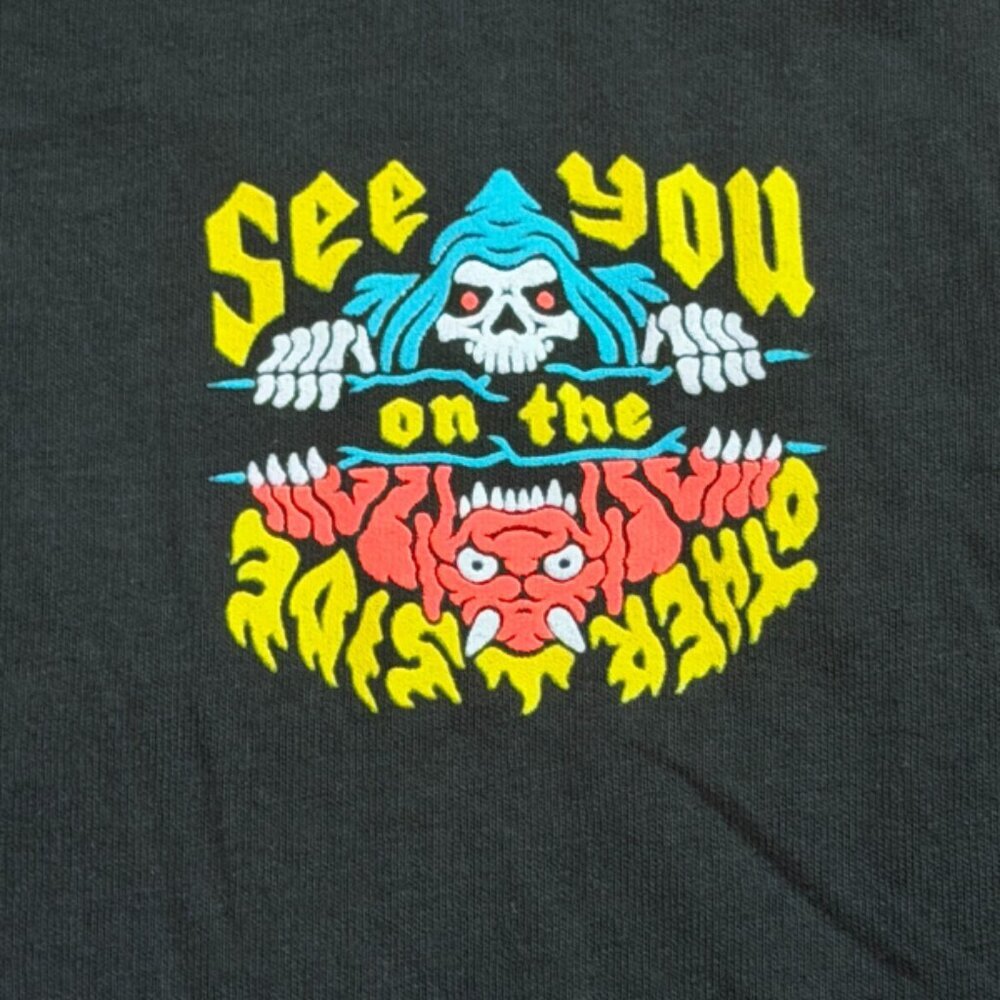 NEW Tallboy Lurking Class Shirt Men's Sz L See You On The Other Side By Sketchy - Picture 3 of 5